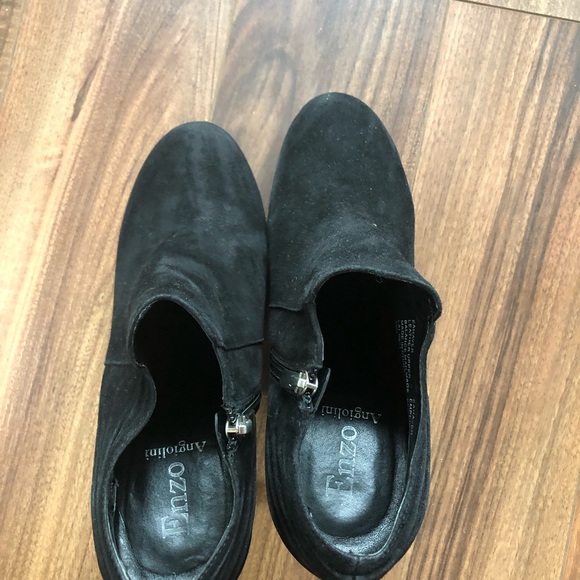 black suede booties - Picture 4 of 15